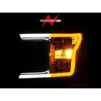 Anzo Chrome Switchback Projector Headlights 111510