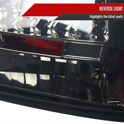 2005-2008 Dodge Charger LED Tail Lights Chrome Housing/Smoke Lens