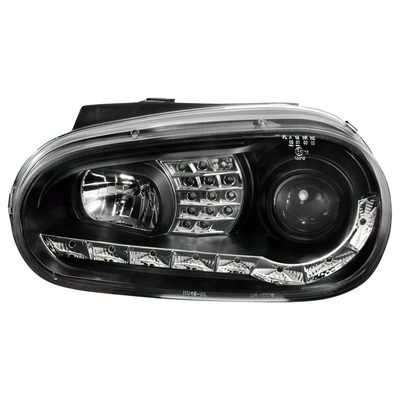 1999-2006 VW Golf Mk4 GTI/R32 Cabrio Headlights R8 LED Light&LED Signal Black