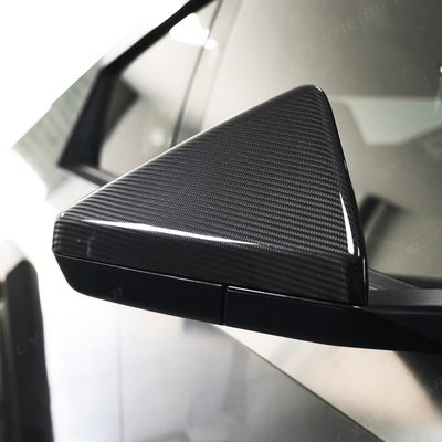 [Real Carbon Fiber] Side Mirror Cover Glossy Dry Carbon For Cybertruck