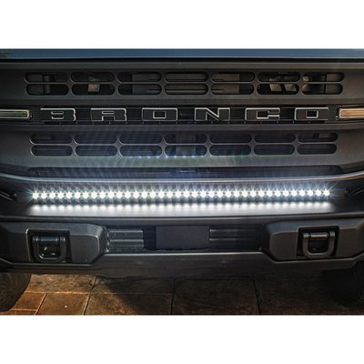 2021+ Ford Bronco Capable Bumper 40in Light Bar - Slim
