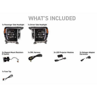 Morimoto XB EVO Hybrid LED Headlight LF2-498Y