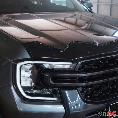 Front Bug Shield Hood Deflector Guard for Ford Ranger 2024-2026 T6.2