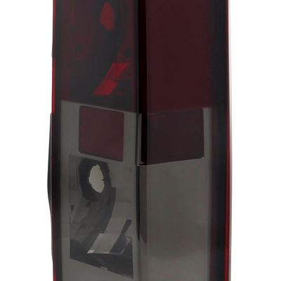 2005-2010 Hummer H3 Tail Lights Chrome Housing/Red Smoke Lens