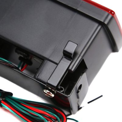2011-2021 Subaru Impreza WRX STI F1 Style LED 3rd Brake Light Chrome/Red Lens