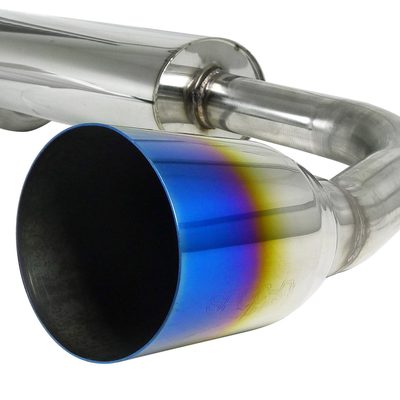 1988-1991 Honda Civic H/B DX Si Hatchback Steel N1 Catback Exhaust Burnt Tip