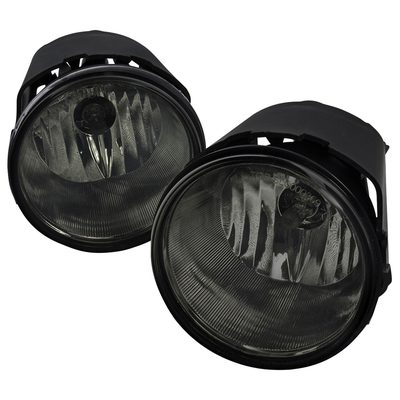 2005-2009 Dodge Dakota Jeep Grand Cherokee H8 Fog Lights Kit Chrome/Smoke Lens