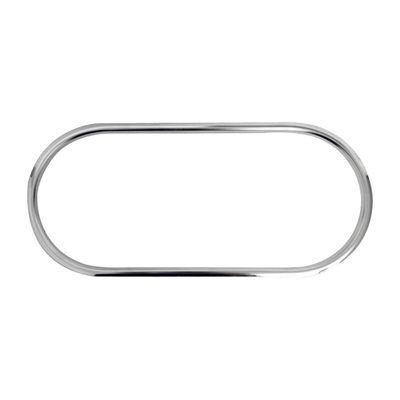 2009-2013 Subaru Forester III Front Cup Holder Frame Molding Trim Stainless Steel Silver