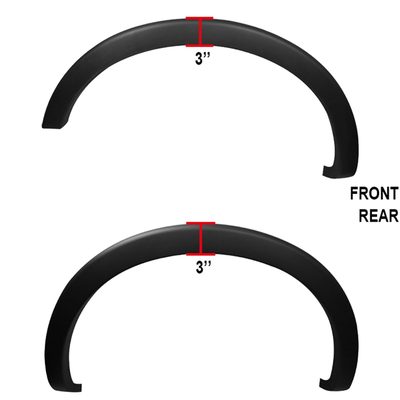 2009-2014 Ford F-150 Styleside Factory OE Style Fender Flares Protector