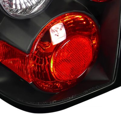 1993-1997 Ford Ranger Tail Lights Matte Black Housing/Clear Lens