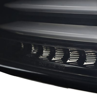 2015-2017 VW Golf/GTI LED Tail Lights Glossy Black/Smoke Lens