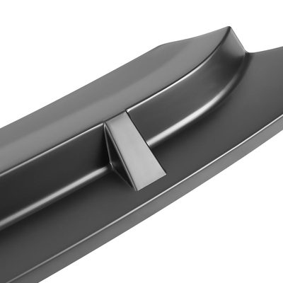 2019-2021 Honda Civic Sedan Matte Black 3Pcs Front Bumper Lip Spoiler Set