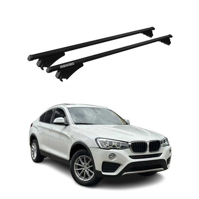 2015-2018 BMW X4 F26 Roof Rack Cross Bars Black