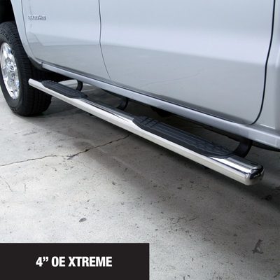 Go Rhino 4" Estribos OE Xtreme Kit - 67" de largo Acero Inoxidable + Brackets Kia Sportage 17-18