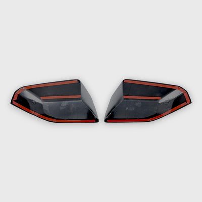 2023-2025 Chevrolet Colorado / GMC Canyon Mirror Cover Caps Gloss Black 2Pcs ABS Plastic