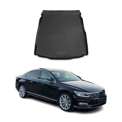 2017-2022 Volkswagen Passat B8 Sedan Cargo Liner Trunk Mat All Weather Black