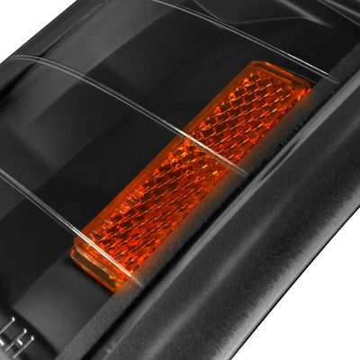 1994-1998 Chevy C/K Silverado/Tahoe Corner Lights Matte Black/Clear Lens