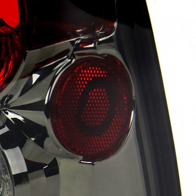 2005-2008 Toyota Tacoma Tail Lights Chrome Housing/Smoke Lens