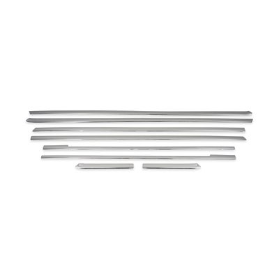 2016-2024 Mercedes Metris L3 Long Window Molding Trim Streamer Stainless Steel 8x