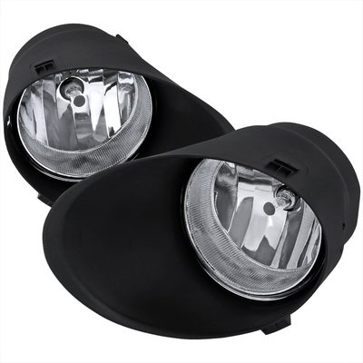 2007-2013 Toyota Tundra/Sequoia H10 Fog Lights Kit Chrome Housing/Clear Lens