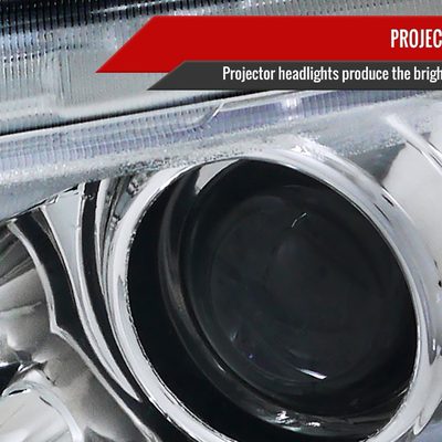 2012-2013 Honda Civic Coupe/ 12-2015 Civic Sedan LED Bar Headlights Chrome