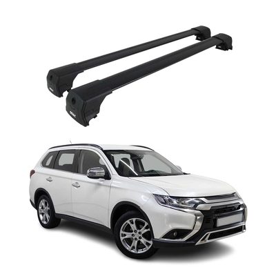 2011-2026 Mitsubishi Outlander Sport Roof Rack Cross Bars Black