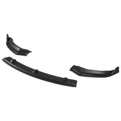 2017-2020 Tesla Model 3 Matte Black Polypropylene 3Pcs Bumper Lip Spoiler