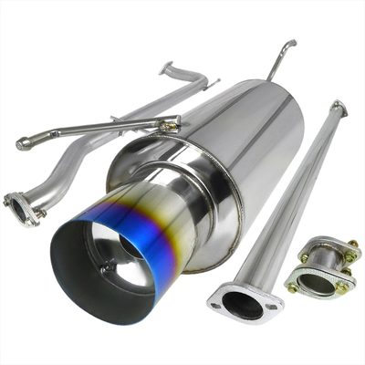 1998-2002 Honda Accord N1 Style Catback Exhaust System Burnt Tip
