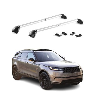 2018-2026 Range Rover Velar Roof Rack Cross Bars Silver