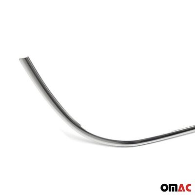 2010-2016 VW Amarok Front Bumper Grill Trim Molding Stainless Steel Silver 1 Pc