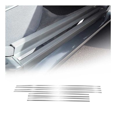 1995-2000 Mercedes C Class W202 Door Sill Scuff Plate Protector Stainless Steel 8x