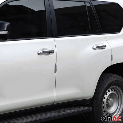 2010-2019 Lexus GX 460 Car Door Handle Cover Protector Stainless Steel Chrome 8 Pcs