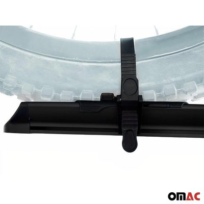 2009-2013 Subaru Forester III Bike Rack Carrier Roof Racks Set Black 3Pcs
