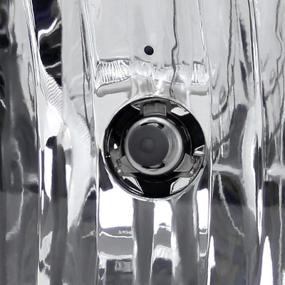 2007-2014 GMC Sierra 1500 2500HD/3500HD H8 Fog Lights Kit Chrome/Clear Lens