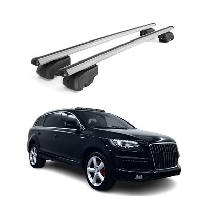 2007-2015 Audi Q7 Roof Rack Cross Bars Silver