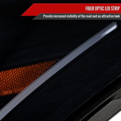 2010-2011 Kia Soul Projector Headlights LED Light Bar&LED Signal Lights Smoke