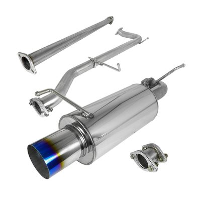 1998-2002 Honda Accord N1 Style Catback Exhaust System Burnt Tip