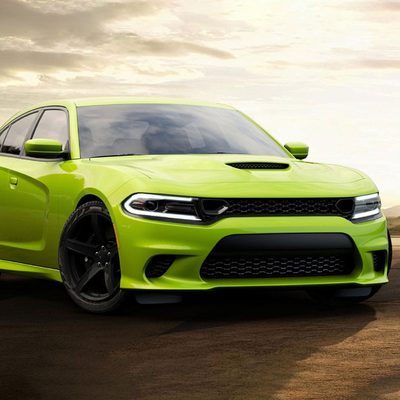 2015-2022 Dodge Charger SRT/RT/GT/ Black Dual Snorkel Front Upper Grille