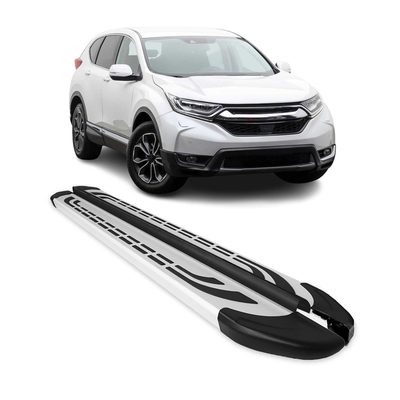 2017-2022 Honda CR-V Running Boards Side Steps Silver
