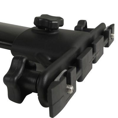 2008-2013 Toyota Highlander Black Powder Coated Alu Roof Rack Cross Bars