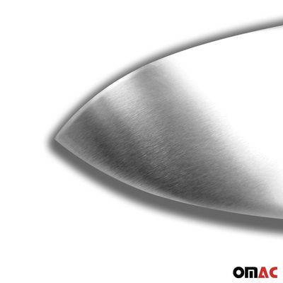 2011-2014 Kia Sportage Side Mirror Cover Caps Brushed Stainless Steel Silver 2 Pcs