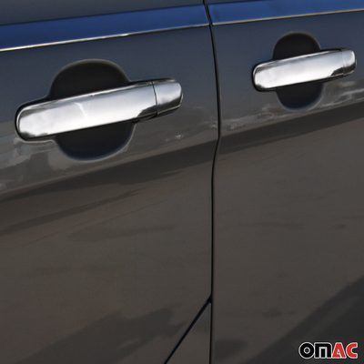 2015-2024 Ford Transit 150 Car Door Handle Cover Protector Stainless Steel 8 Pcs