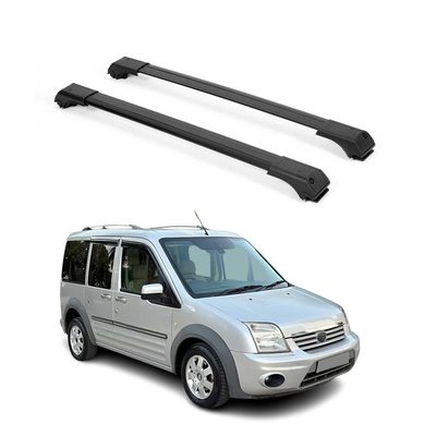2010-2013 Ford Transit Connect Roof Rack Cross Bars Black