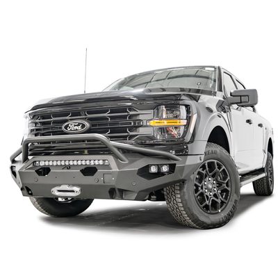 Fab Fours Matrix Front Bumper with Prerunner Guard FF24-X6552-1