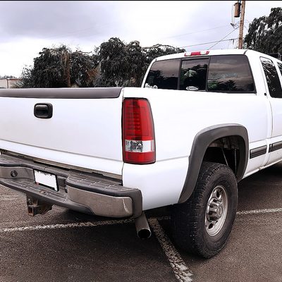 1999-2002 Chevy Silverado/ 99-2006 GMC Sierra LED Tail Lights G2 Chrome/Red