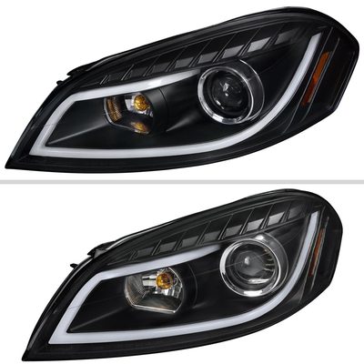 2006-2013 Chevy Impala / Impala Limited /Monte Carlo LED Bar Headlights Black