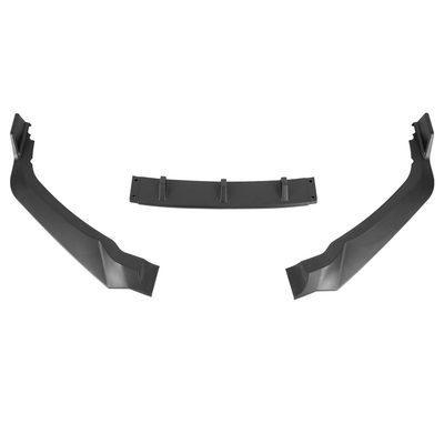 2018-2020 Honda Odyssey Matte Black 3Pcs Front Bumper Lip Splitter Kit