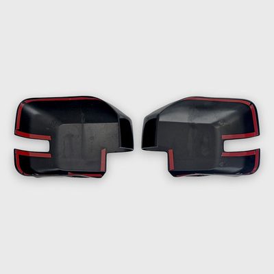 2021-2024 Ford Bronco Mirror Cover Caps Gloss Black 2Pcs ABS Plastic