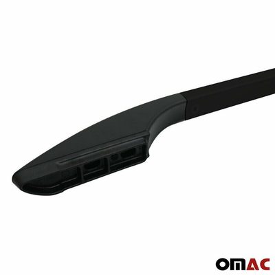 2014-2026 RAM ProMaster 1500 2500 3500 L1-H1 Roof Rack Side Rails Aluminium Black 4 Pcs