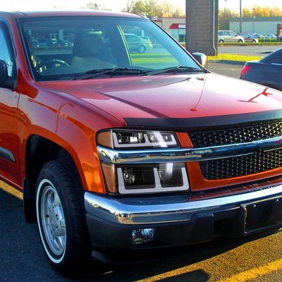 2004-2012 Chevy Colorado / Canyon LED Factory Headlights Amber Corber Lamp